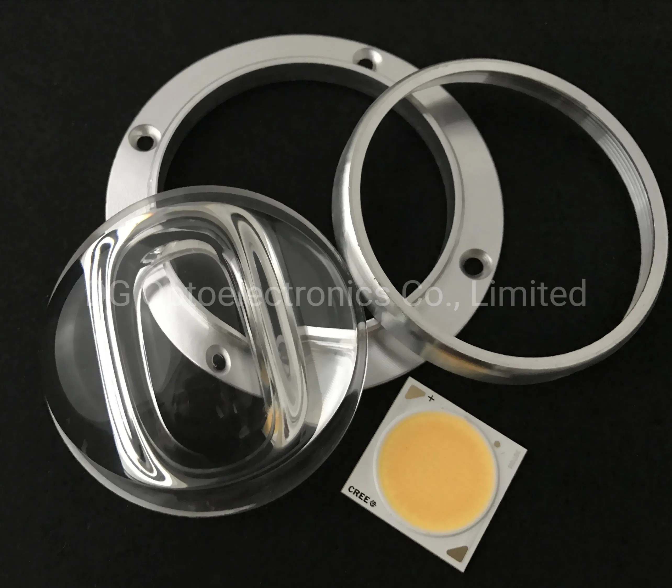 100mm LED Optics Wide Beam Angle 160*130 Degree LED Street Light Lens
