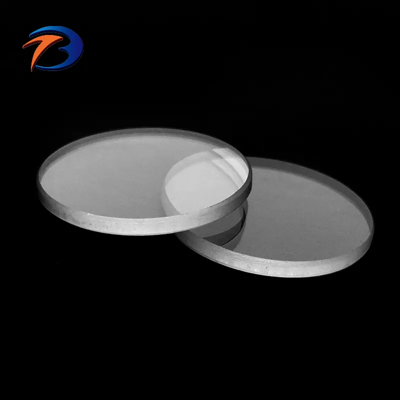 60mm Flat Round Optical UVB Mgf2 Clear Inspection Window