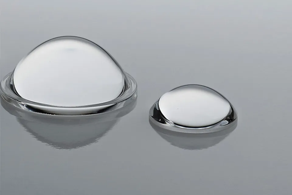 Achromatic Dome Lens Focal Length for Optics Instruments