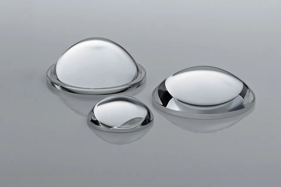 Achromatic Dome Lens Focal Length for Optics Instruments