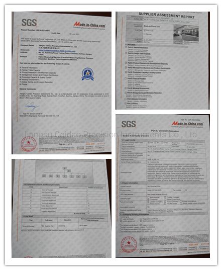 Auto Upright Video Measuring Microsope for Cutting Tool Quality Control Nobel 300