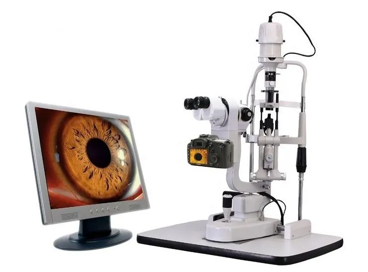 Best Digital Slit Lamp Price with HD SRL Camera Slm-3er and Free Software