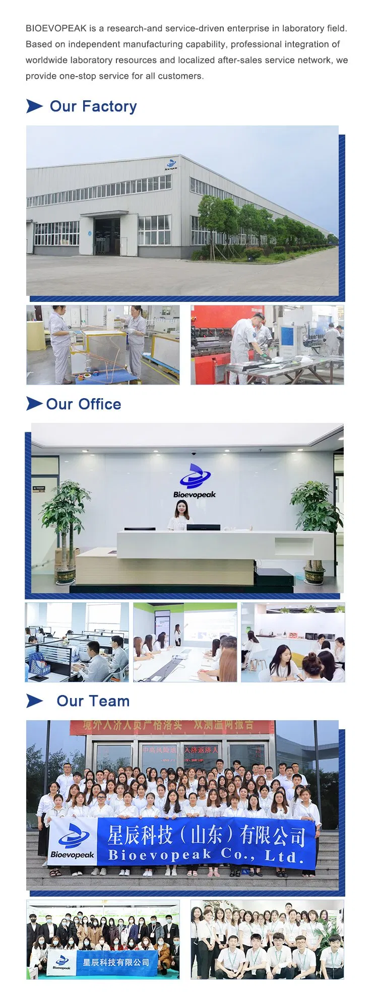 Bioevopeak 40X 100X 400X 1000X Trinocular (Siedentopf) Optical Biological Microscope