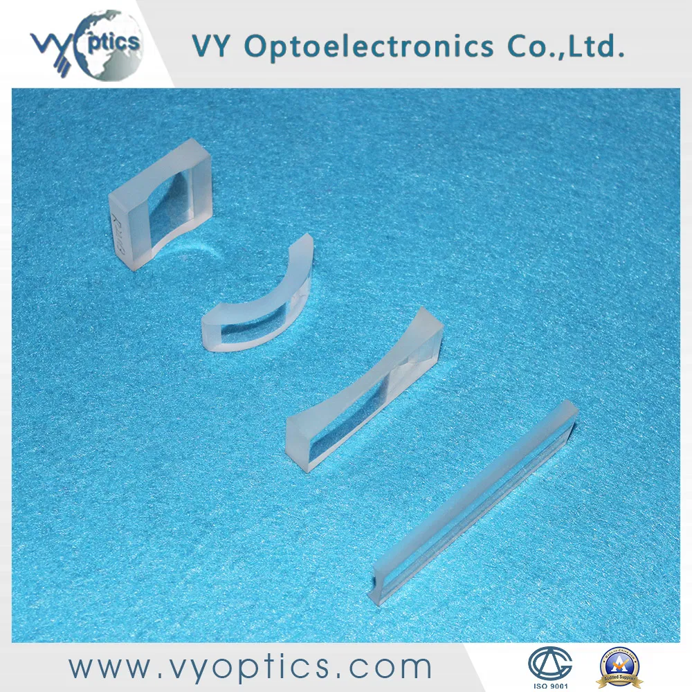 CaF2 Crystal Plano Concave Cylindrical Lens