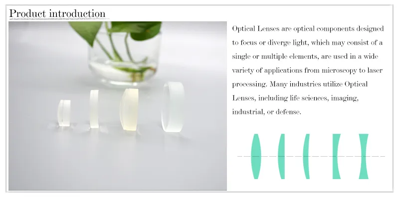 China Factory Direct Supplier OEM Optical Lens Ar Coating Glass Lens