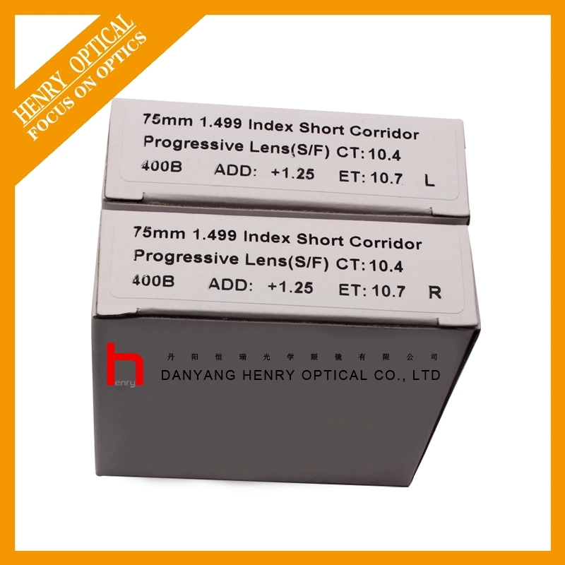 Cr 39 Precision Optical Fresnel Eyeglass Hard Resin Lens