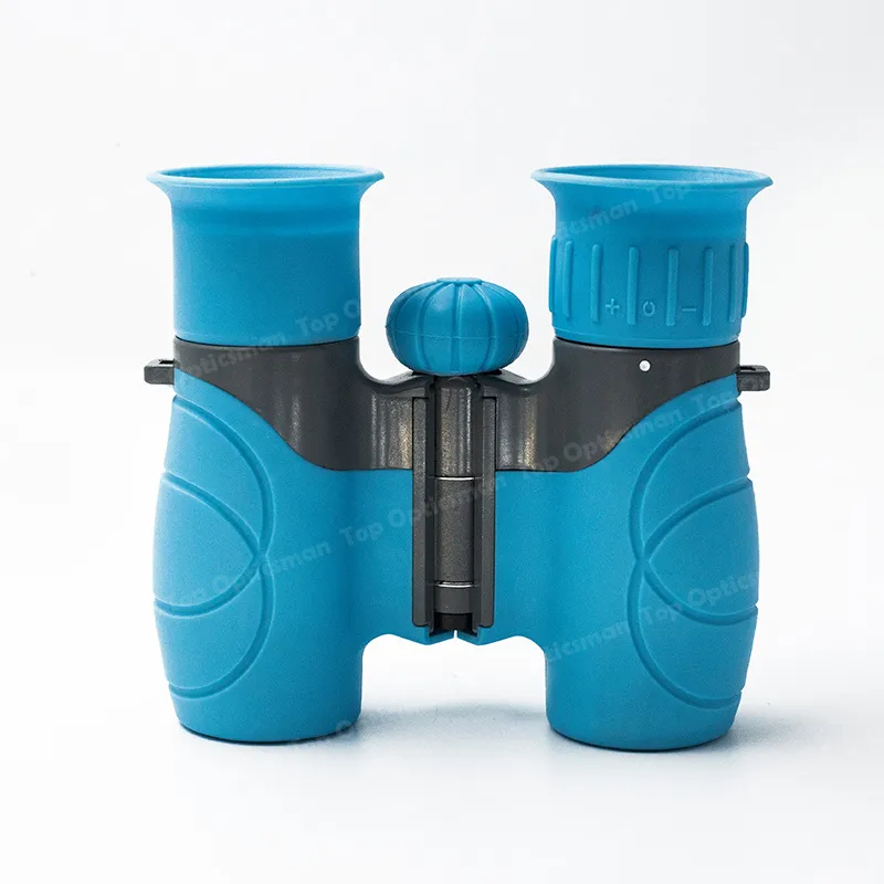 Custom Rubber Color Compact Children Binoculars 8X Rubber Binoculars