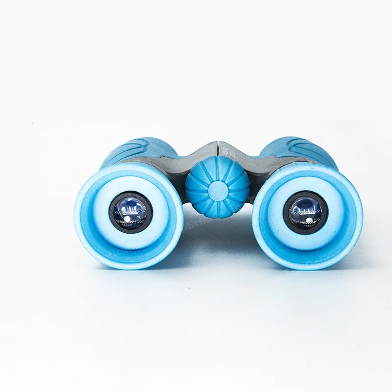 Custom Rubber Color Compact Children Binoculars 8X Rubber Binoculars