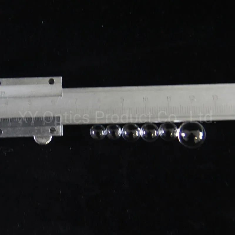 Customized Fused Silica, Optical Glass, Crystal Ball Lens for Fiber and and LED Packaged