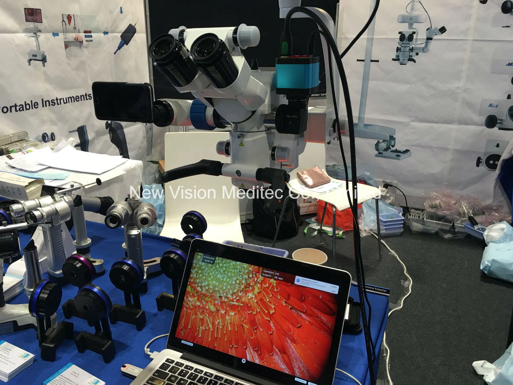 Digital Operating Microscope for Ophthalmology with Cev & FDA