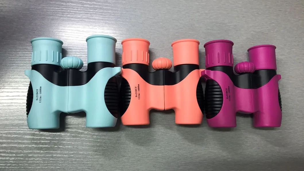 Durable Far Distance Folding Children Binocular 21X8 for Kids