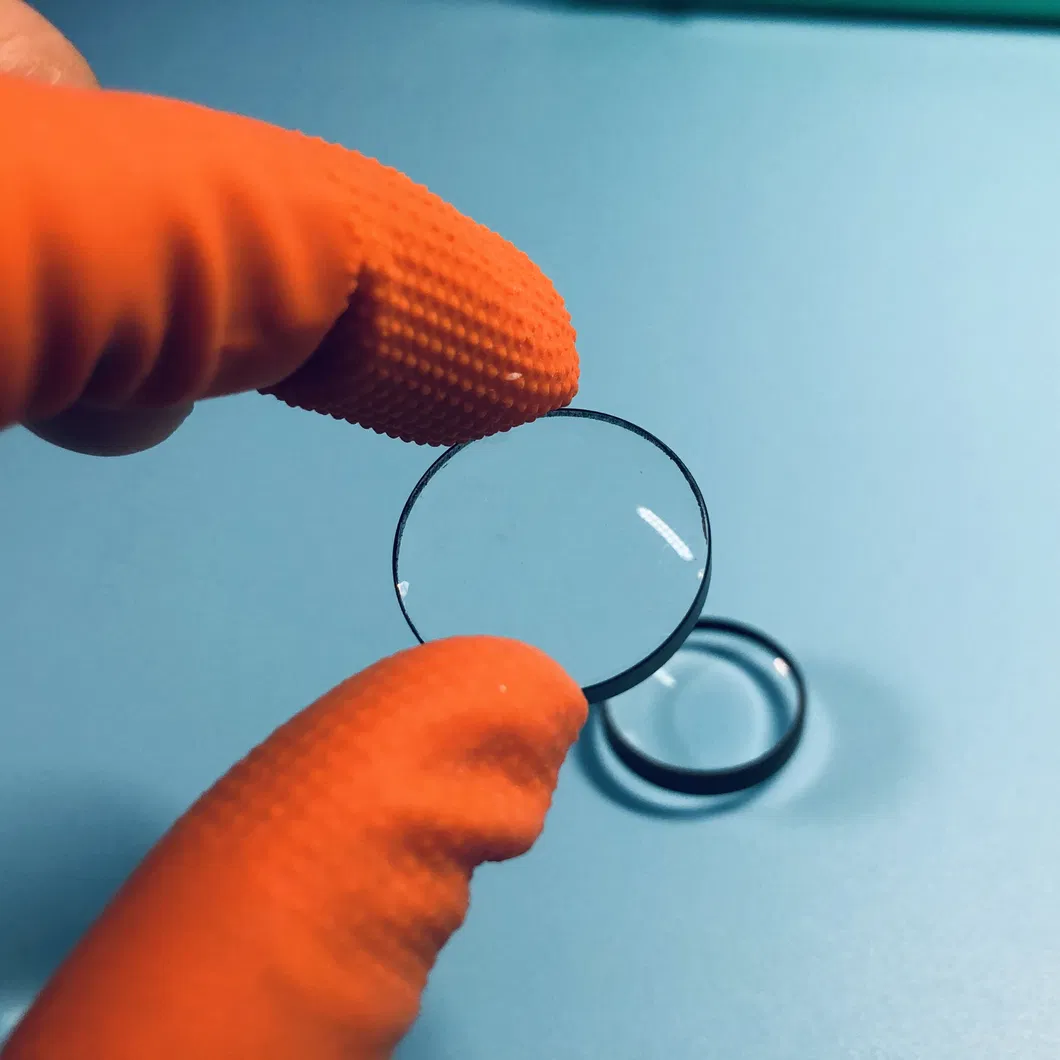 Edge Black Paint Optical IR CaF2, Znse, Zns, Ge, Mgf2 and Si Glass Meniscus Concave Convex Lens for IR System