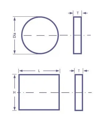 Factory Customized Optical N- Bk7 Flat Window Fo Optical Instrument