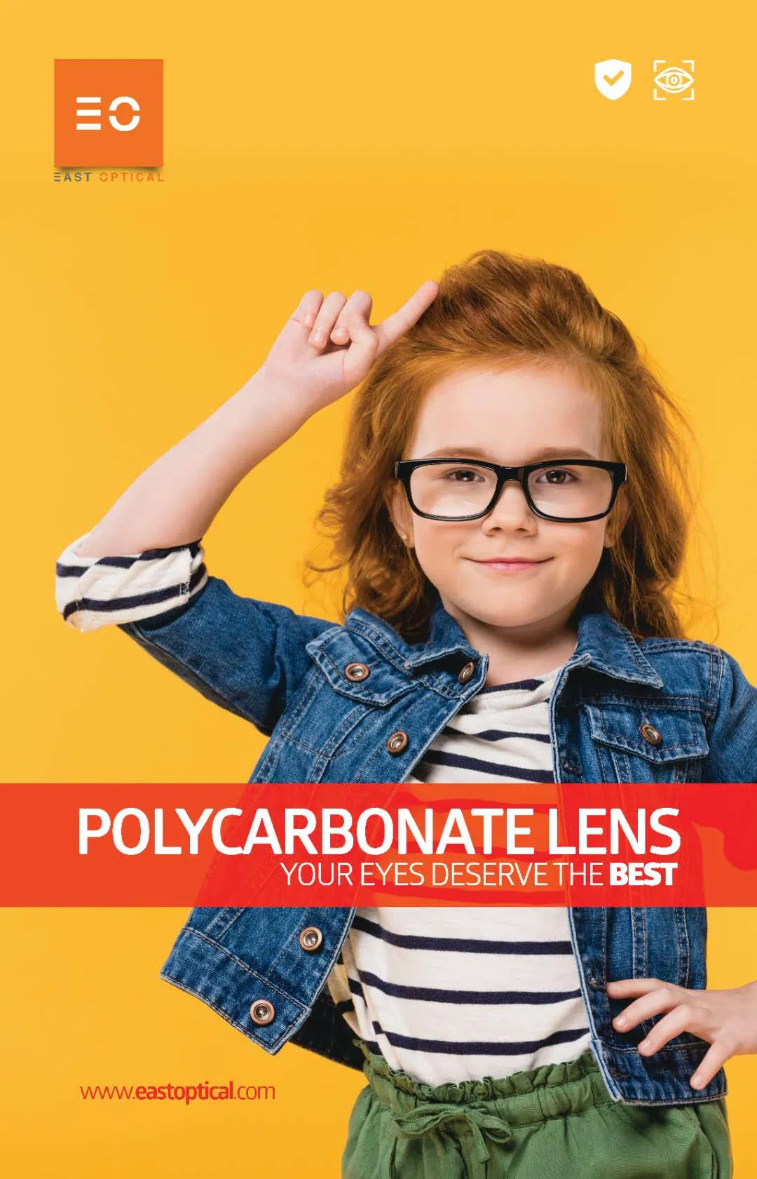Finished Polycarbonate Blue Cut Lenses, 40 Years Manufacturer