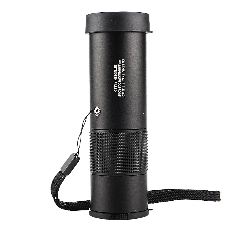 High Definition ED Monocular 8X33 Bak4 Roof Prism for Bird Watching