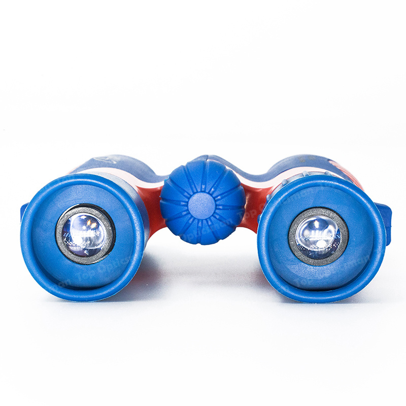 High Quality Telescope Small Black Child Binoculars 8X21mm Rubber Adjustable Binocular