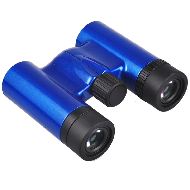 Hotsales 8X21 High Precise OEM Binoculars Blue White Purple Color Foldable Binoculars Handheld Telescope for Concerts