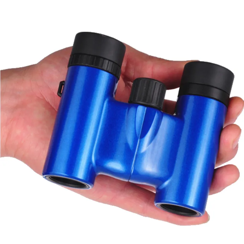 Hotsales 8X21 High Precise OEM Binoculars Blue White Purple Color Foldable Binoculars Handheld Telescope for Concerts