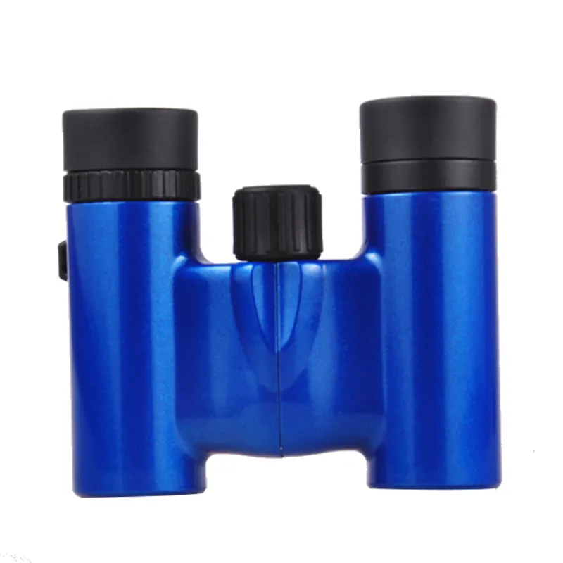 Hotsales 8X21 High Precise OEM Binoculars Blue White Purple Color Foldable Binoculars Handheld Telescope for Concerts
