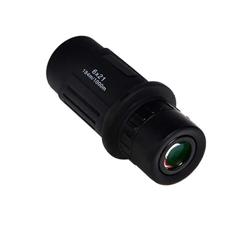 Mini Monocular 6X21 Wide Angle 10.5 Degree Pocket Monocular Telescope Portable for Women or Kids Traveling Concert