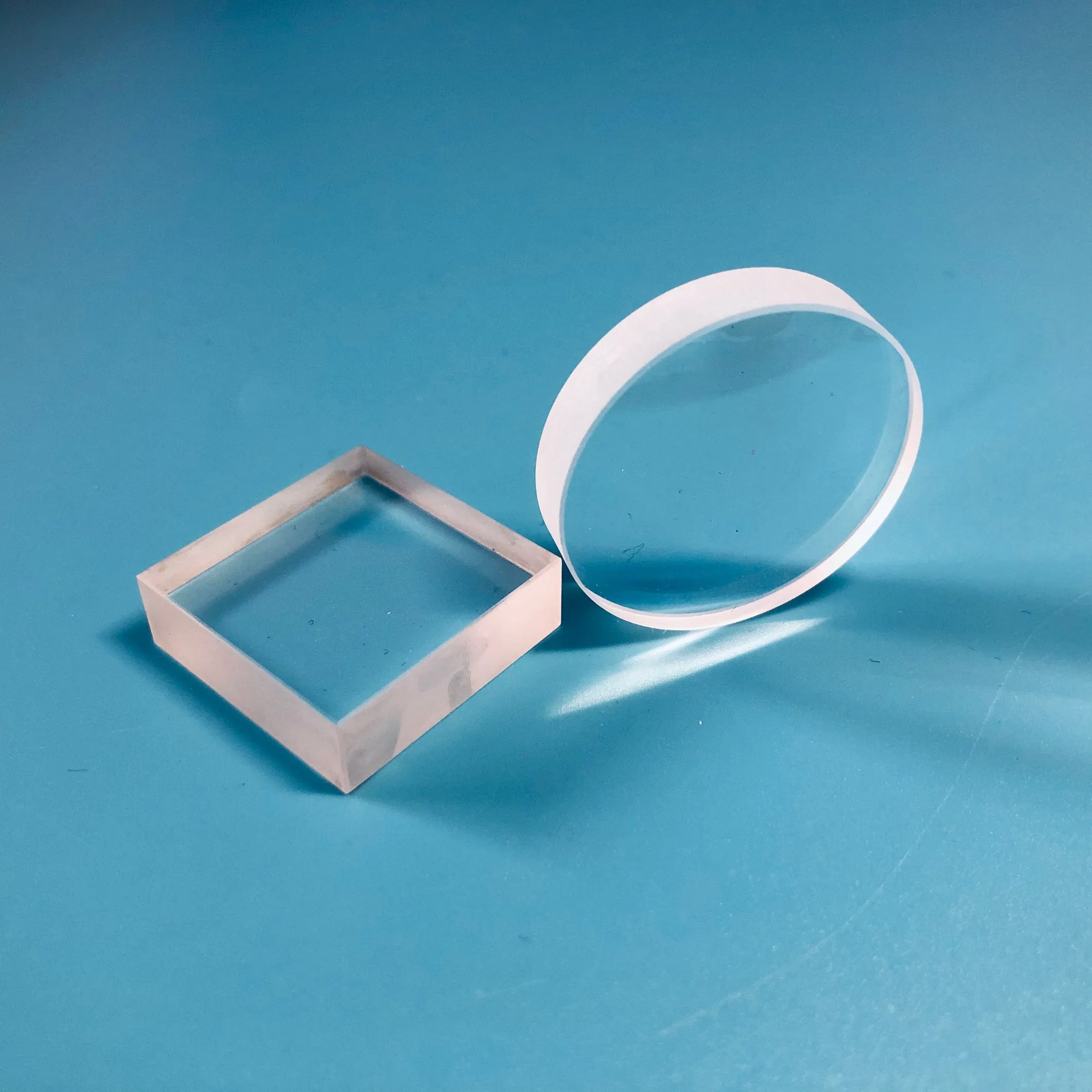 Monocrystalline (Single Crystal) IR CaF2 /Baf2/Mgf2/Lif Optical Flat Glass Windows/Lens/Sheet/Cube for IR System