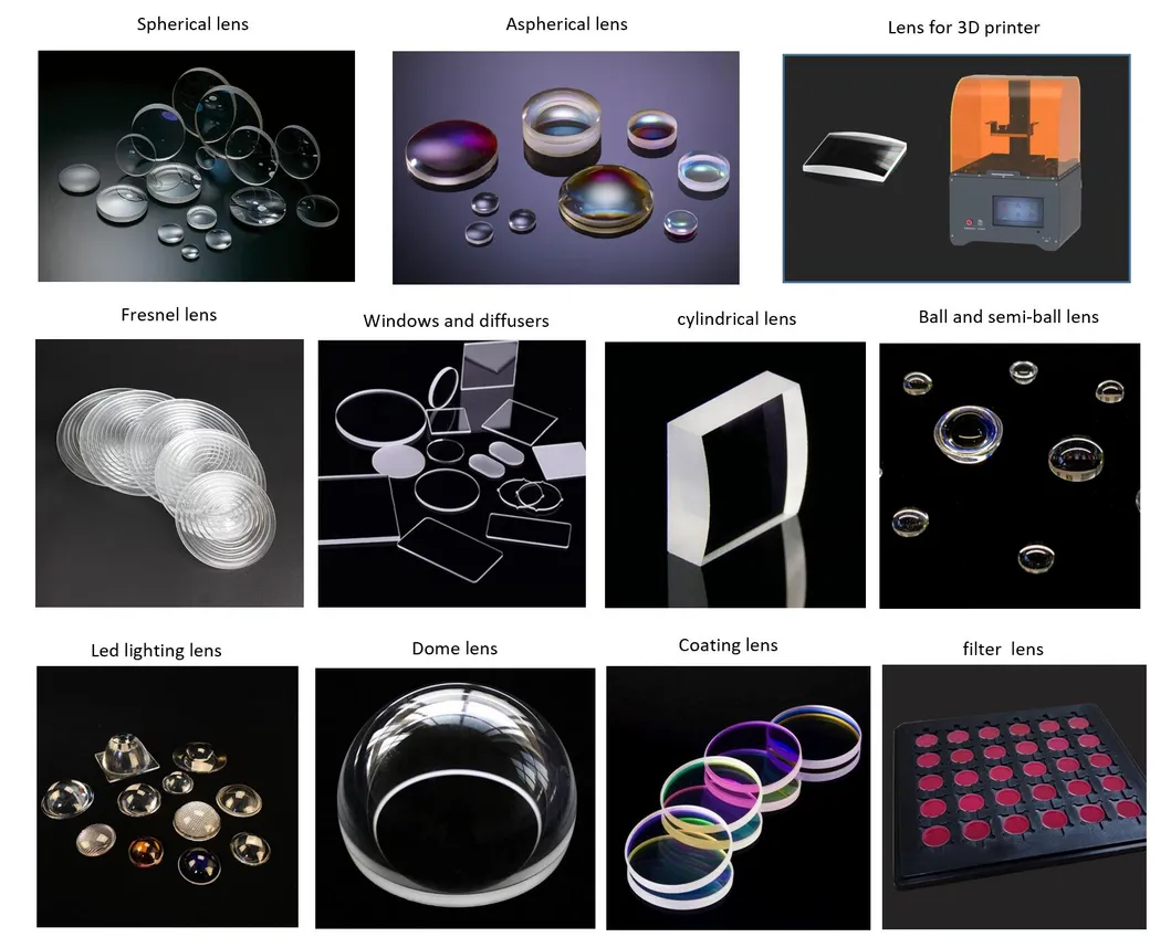 N-Bk7 Plano-Concave Cylindrical Lenses Ar Coating