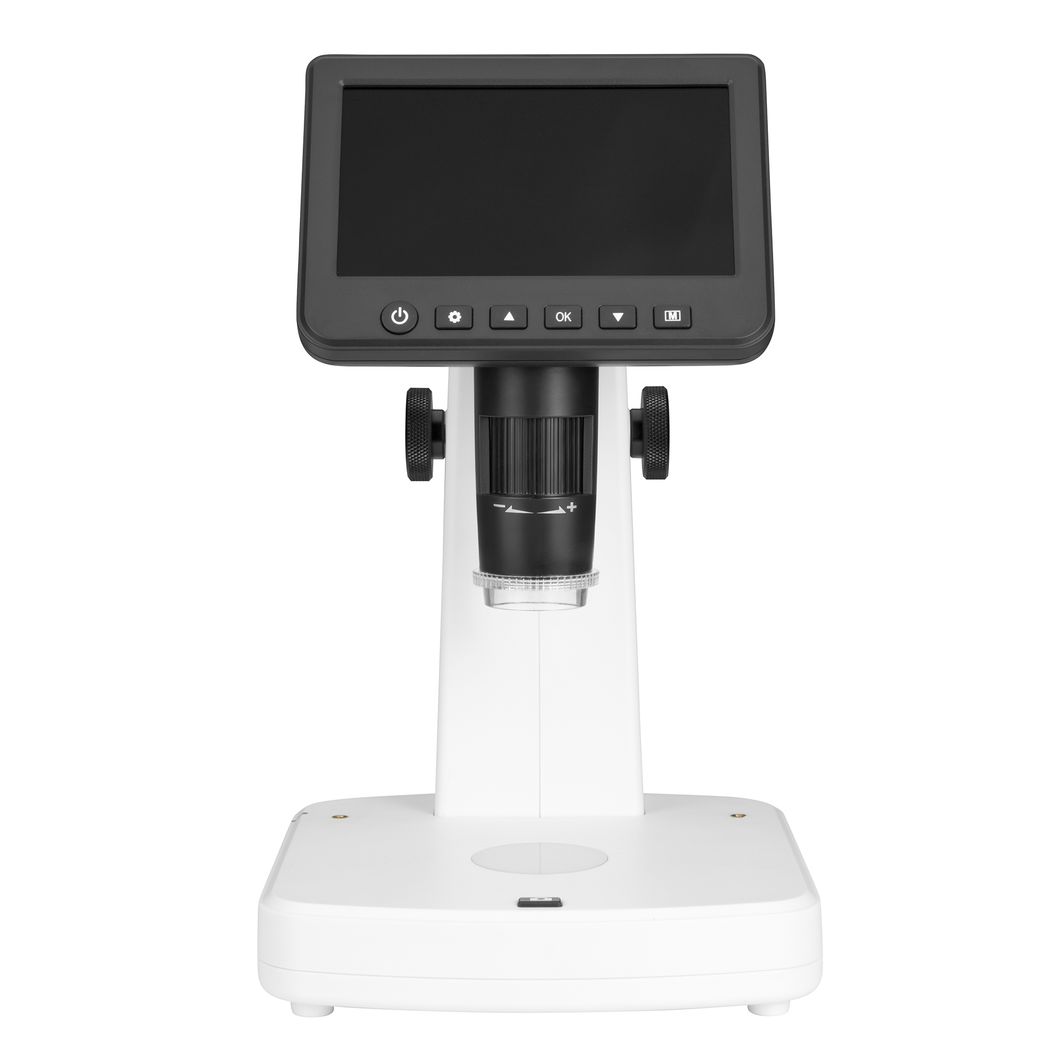 Newest 1080P 5 Inch LCD Microscope, Portable Digital Switchable Polarizing Microscope