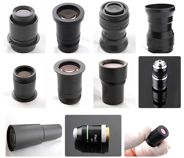 Optical Cemented Achromatic Doublet Glass Lens, Near Infrared Coating for Ophthalmic Instrument