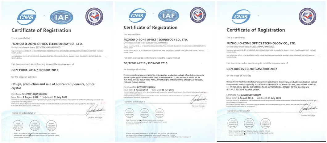 Optical Glass for Spectrophotometer