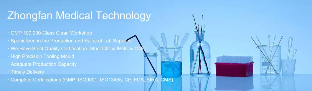 Plastic Cell Culture Flask Reagent Bottle for Lab Sterile Pet Media Bottles with Septum Closure
