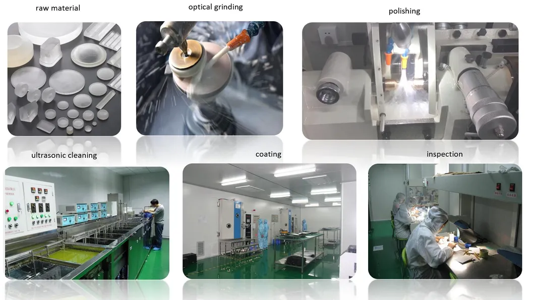 Precision Grade Optical Windows Polished up to λ /20
