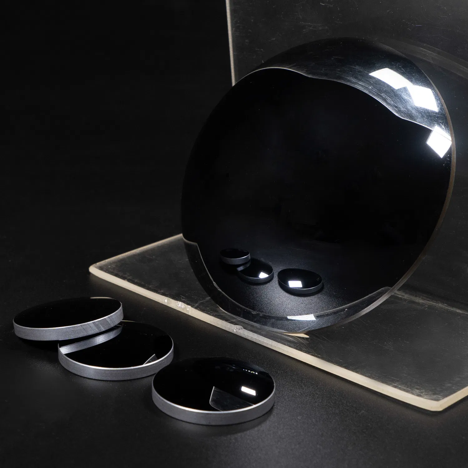 Si/Ge/Silicon/Germanium Ar Coating Optical Window for Optical Components