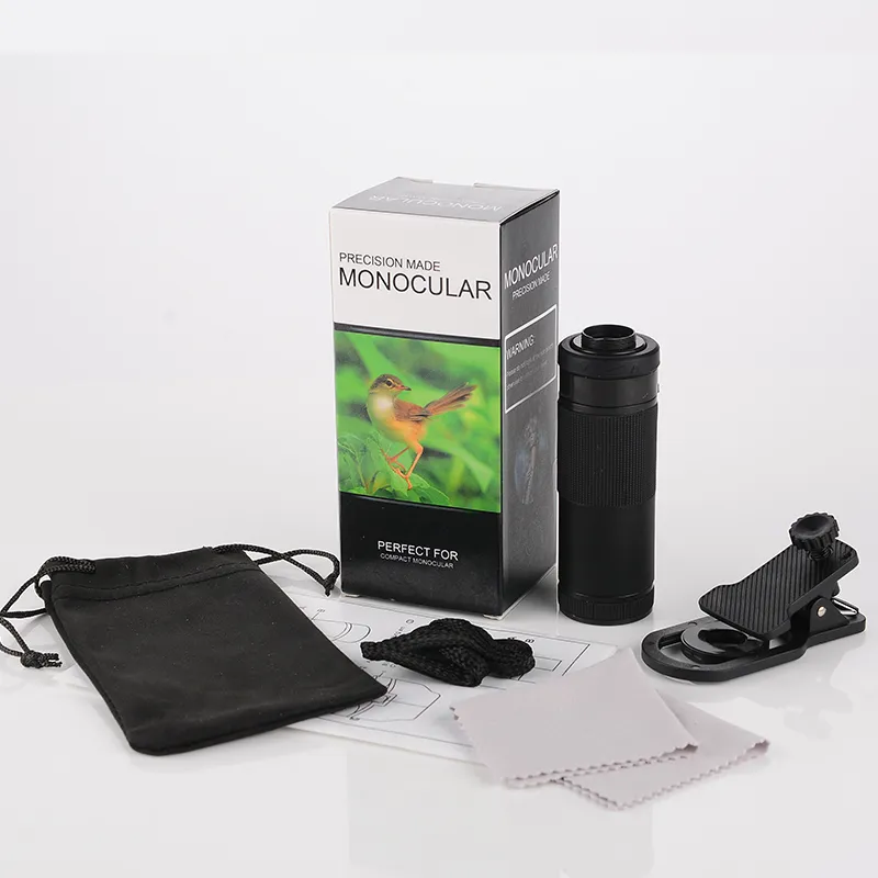 Spotting Scope Supplier 8X Magnification Gift Monocular Telescope with Fmc Coating for Watching