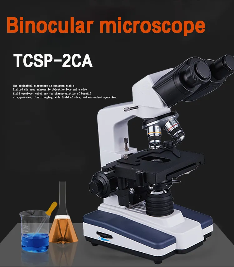 Widely Used in Biology Black Machine Microscope