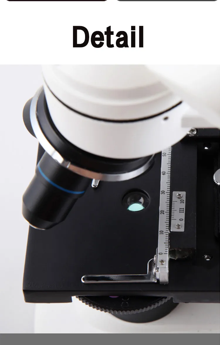 Widely Used in Biology Black Machine Microscope